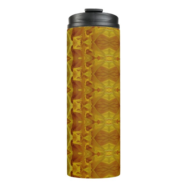 Daffodil Ikat 3 Thermosbecher (Vorderseite)