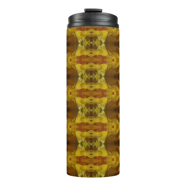 Daffodil Ikat 4 Thermosbecher (Vorderseite)