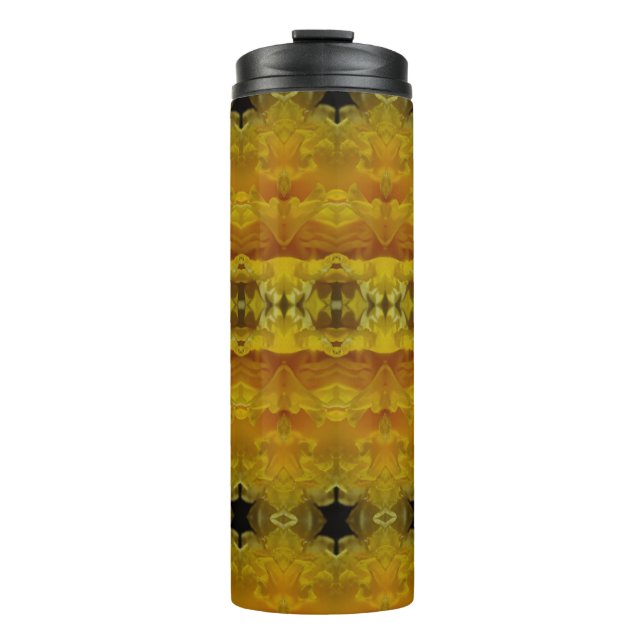 Daffodil Ikat 5 Thermosbecher (Vorderseite)