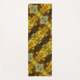 Daffodil Ikat Too Pouf Yogamatte