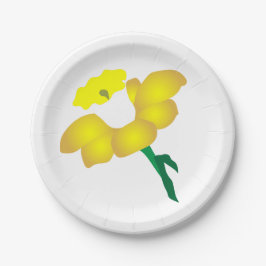 Daffodil Pappteller