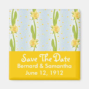 Daffodil Pattern Magnet