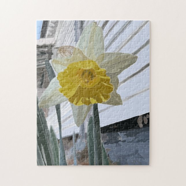 Daffodil Portrait Puzzle (Vertikal)