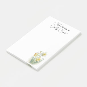 Daffodil Post-it Klebezettel