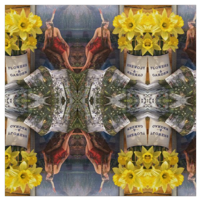 Daffodil Princess Stoff (Muster)