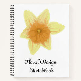 Daffodil Sketchbook Notizbuch