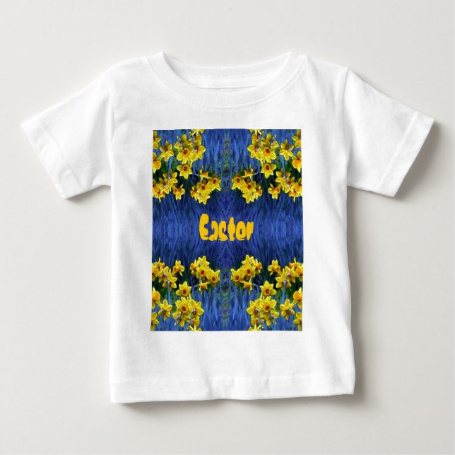 Daffodil Spring Fantasy Baby T-shirt (Vorderseite)