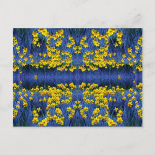Daffodil Spring Fantasy Postkarte