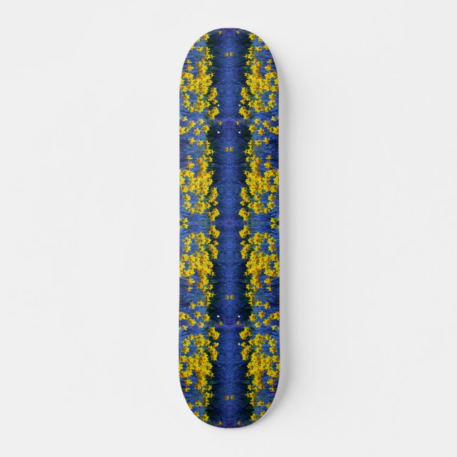 Daffodil Spring Fantasy Skateboard (Vorne)