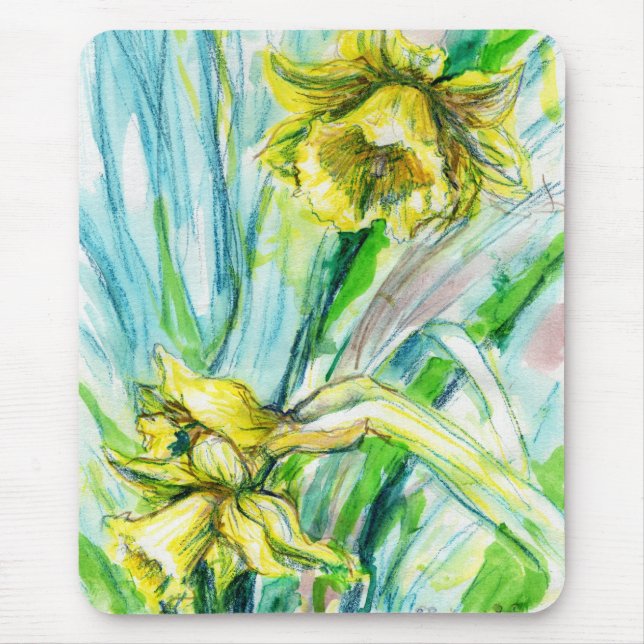 Daffodil Spring Mousepad (Vorne)