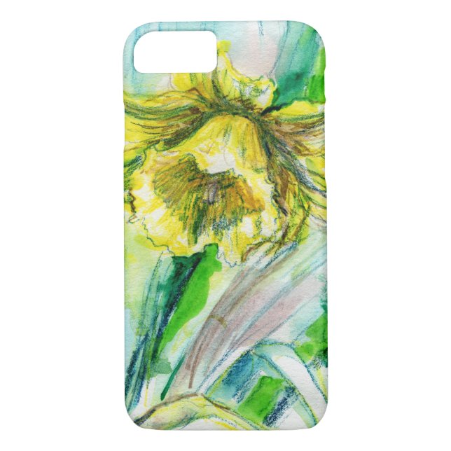 Daffodil Spring Phone iPhone Case (Rückseite)