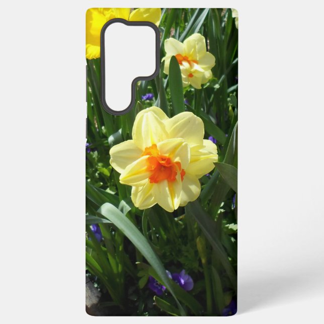Daffodil Sunshine Samsung Galaxy Hülle (Rückseite)