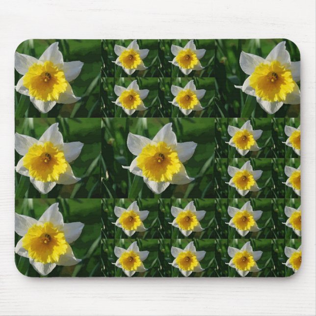 Daffodil Tic Tac Toe Mousepad (Vorne)