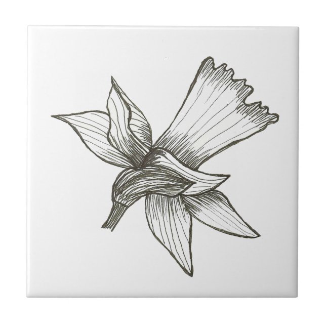 Daffodil Tile Fliese (Vorderseite)