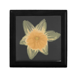Daffodil Wooden Jewlery Geschenkboxen