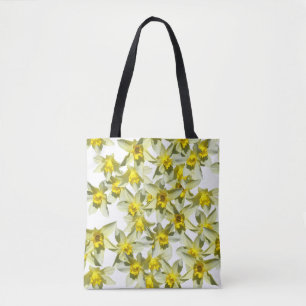 Daffodiles à fleurs de printemps Sac fourre-tout t