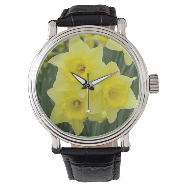 Daffodils Armbanduhr (Vorderseite)