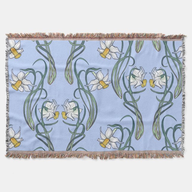 Daffodils Art: Nouveau Spring Decke (Vorderseite)