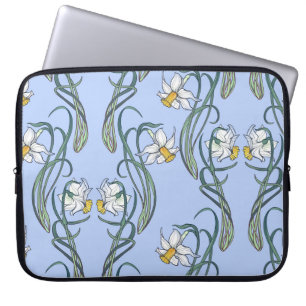 Daffodils Art: Nouveau Spring Laptopschutzhülle