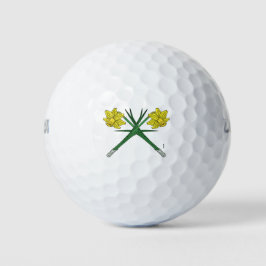 Daffodils Crossed Golfball