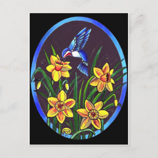 DAFFODILS POSTKARTE