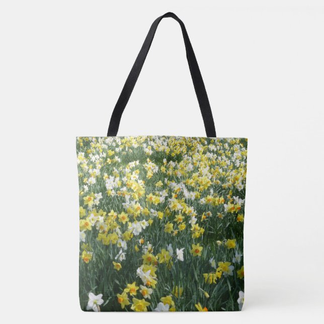 Daffodils Sac fourre-tout de fleurs de printemps (Devant)