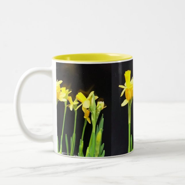 Daffodique thé et café tasse (Gauche)