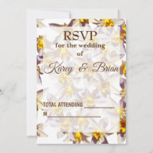 Daffodis Script , Elegante UAWG Foto Card