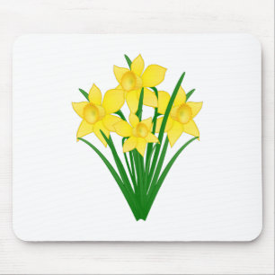 Daffodische Blume Mousepad