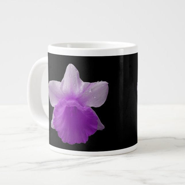 Daffodische Lila Tasse (Vorderseite Links)