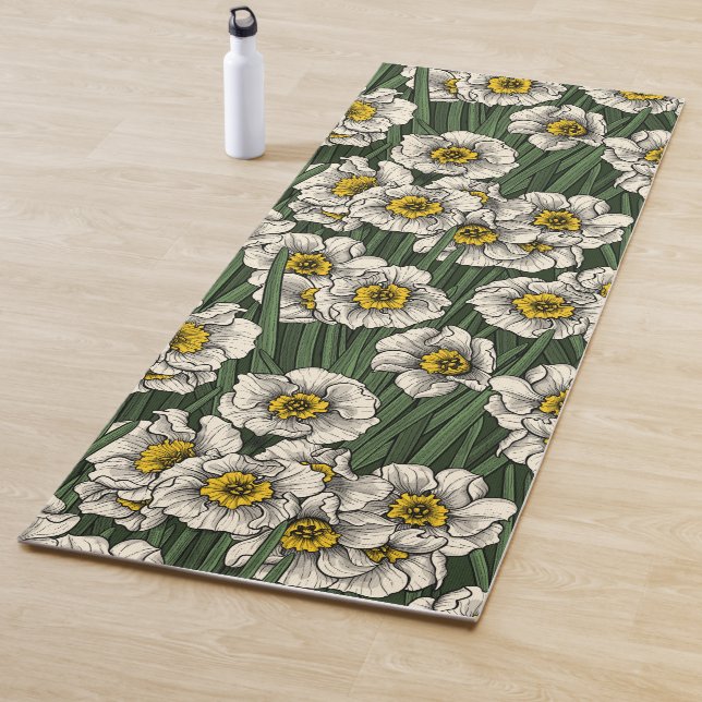 Daffodischer Garten Yogamatte (Beispiel)