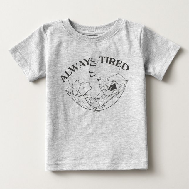 DAFFY DUCK™ Always Tired Baby T-shirt (Vorderseite)