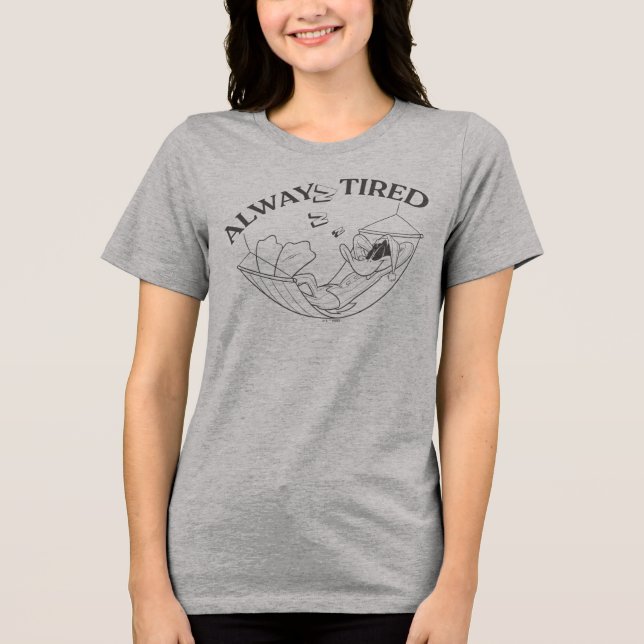 DAFFY DUCK™ Always Tired Tri-Blend Shirt (Vorderseite)