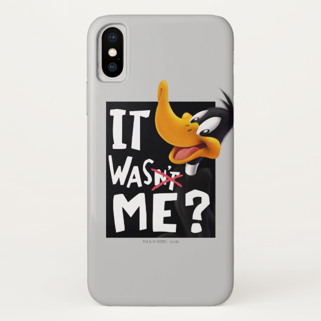 DAFFY DUCK™ - Es war nicht ich / war ich Case-Mate iPhone Hülle (Rückseite)