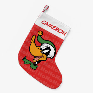 DAFFY DUCK™ "Happy Holi-Daze" Kleiner Weihnachtsstrumpf