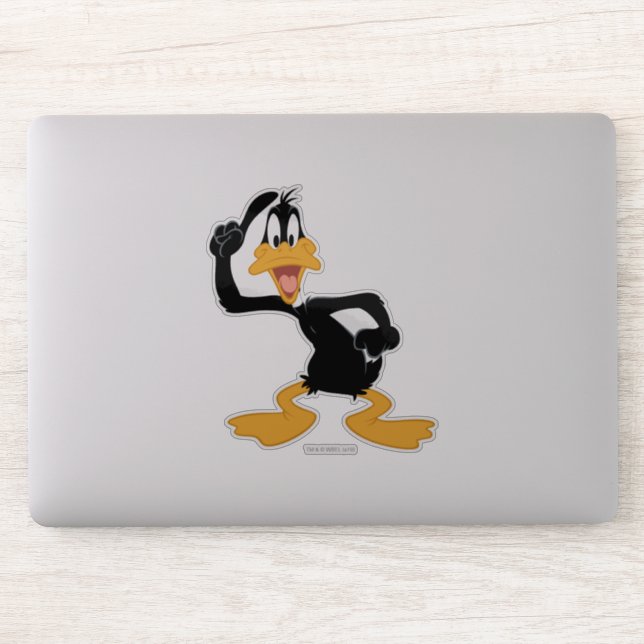 DAFFY DUCK™ mit einer großartigen Idee Aufkleber (Computer)