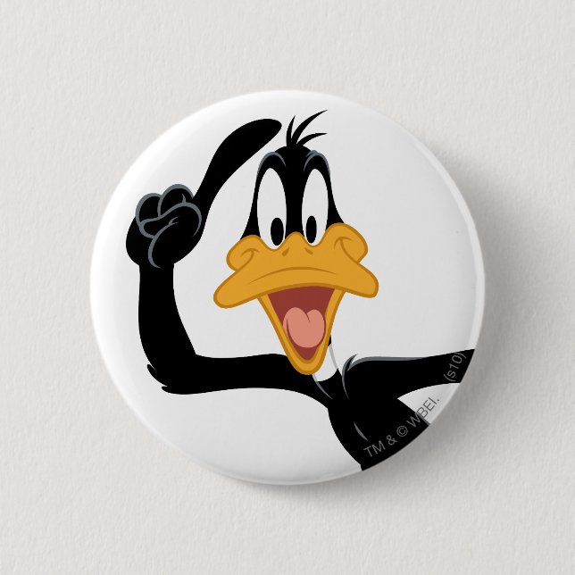 DAFFY DUCK™ mit einer großartigen Idee Button (Vorderseite)
