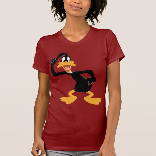 DAFFY DUCK™ mit einer großartigen Idee T-Shirt (Vorderseite)