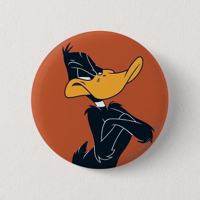 DAFFY DUCK™ mit überquerten Waffen Button (Vorderseite)