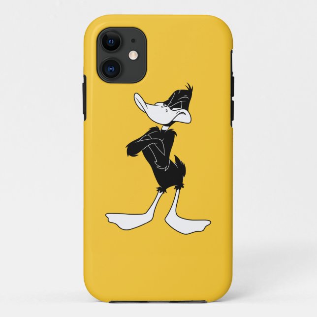 DAFFY DUCK™ mit überquerten Waffen Case-Mate iPhone Hülle (Rückseite)