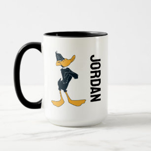 DAFFY DUCK™ mit überquerten Waffen Name hinzufüg Tasse