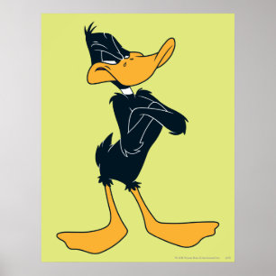 DAFFY DUCK™ mit überquerten Waffen Poster