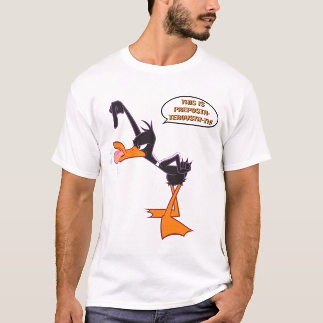 DAFFY DUCK™-Sprechblase T-Shirt (Vorderseite)