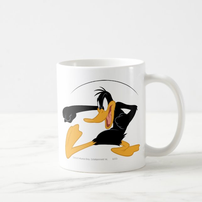 DAFFY DUCK™ Swinging a Punch Kaffeetasse (Rechts)