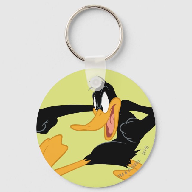 DAFFY DUCK™ Swinging a Punch Schlüsselanhänger (Vorderseite)