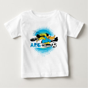 DAFFY DUCK™ Team Argentinien Fußball-Grafik Baby T-shirt