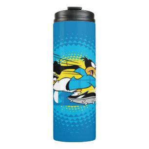DAFFY DUCK™ Team Argentinien Fußball-Grafik Thermosbecher
