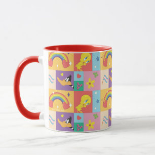 DAFFY DUCK™ & TWEETY™ - Pride-Muster Tasse
