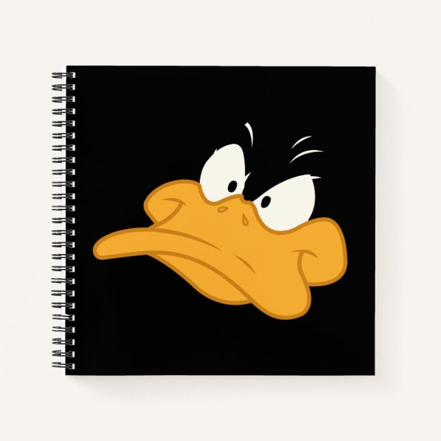 DAFFY DUCK™-Wut-Gesicht Notizbuch (Vorderseite)