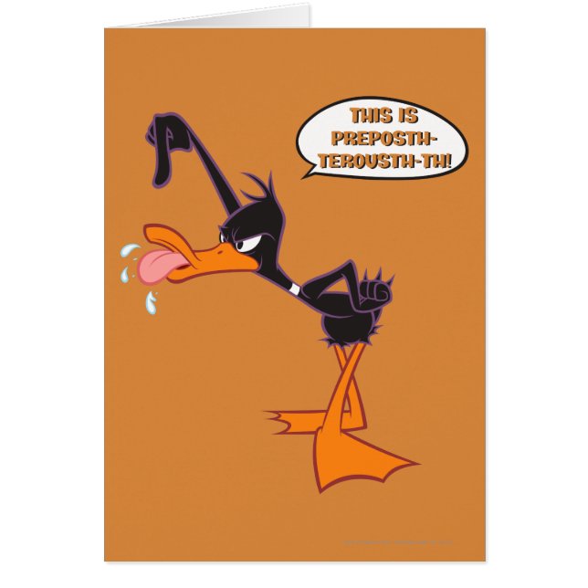 Daffy-Sprechblase (Vorne)